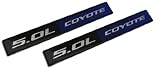 2 x (pair/set) 5.0L V8 Blue Black 4951cc...
