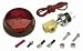 Low Oil Pressure Warning Light 2.5 in. Lexan Lens Rubber Mounted Light Assembly