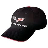 Corvette C6 Black Baseball Cap