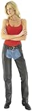 River Road Womens Basic Motorcycle Leather Chaps 16 2003 C 1243