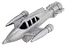 Search : Spaceship X-100 Model ~ Collectable Space Toy of the 50's