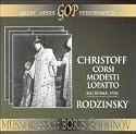 Mussorgsky - Boris Godunov - Christoff, Corsi, Modesti (2 CD Set)