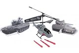 Gyro Stealth Flyer R/C Helicopter Armed With Missiles U809