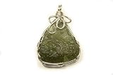 PA0838 Moldavite Crystal Pendant