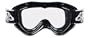 Vega Black Adult Off-Road Goggles