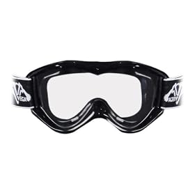 Vega Black Adult Off-Road Goggles