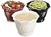 [Item]: Plastic Bowl [Additional Info]: Plastic Swirl Bowl Handles Hot or Cold Dishes. Virtually unbreakable, this 5 oz. plastic bowl is perfect for side dishes, sauces, desserts or dips. Stackable. State color when ordering. Colors: Clear, Black, White