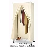 Cover for Supreme Garment Rack - by Whitmor - 7462-389 (Natural Canvas) (68H x 36W x 18D)