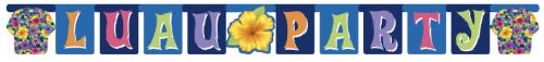 Tropical Beachwear Jointed Banner - 6 ft Tropical Beachwear Jointed Banner - 6 ft