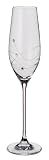 Dartington Crystal Glitz Flutes, Set of 2
