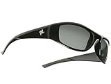 Quattro Polarized Sunglasses Yukon, Black Frame, Gray Lens