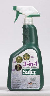 Tools: Safer Brand 3 In 1 Insect Control Organic Garden Spray   32 oz #5452