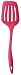 Orka Silicone Slotted Turner, Raspberry