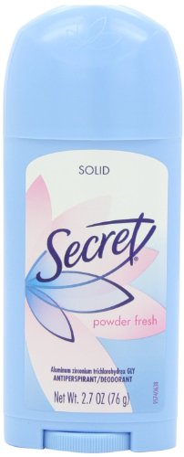 Secret Original Powder Fresh Women's Solid Antiperspirant & Deodorant 2.7 Oz