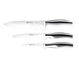 Anolon Advanced Stainless Steel 3-Piece Chef Set (52685)