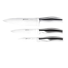 Anolon Advanced Stainless Steel 3-Piece Chef Set (52685) by Meyer