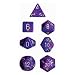 Polyhedral 7-Die Speckled Dice Set - Lathyrus