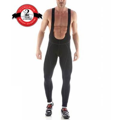 Giordana 2011/12 Men's Body Clone FR-C Windfront Cycling Bib Tights - Black - gi-inbt-frca-blck