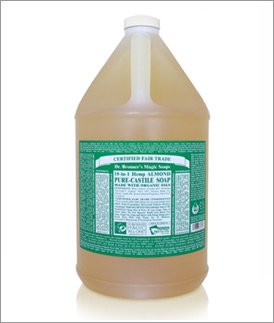 Castile Liquid Soap Organic-Almond 128 Ounces