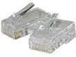 Cables to Go 01940 RJ45 Cat5 8 x 8 Modular Plug for Flat Stranded Cable -50 pack