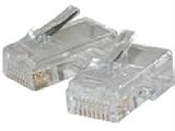 Cables to Go Modular Plug - Network connector - RJ-45 (M) - ( CAT 5 ) - clear (pack of 50 )