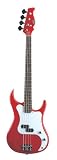 AXL Marquee SRO Electric Bass, Red