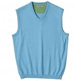 Ashworth 2010 Men's Cotton Solid V-Neck Golf Sweater Vest