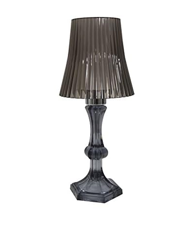 Glam Home Lampada Da Tavolo Grigio