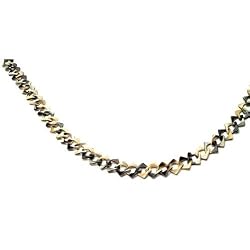 Magic Square Belt/Necklace in Black Horn