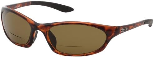 ONOS Ocracoke Polarized Sunglasses (+1.5 Add Power), Tortoise Frame, Amber Lens