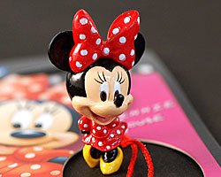 根付 ストラップ ディズニー ( ミニー )