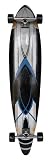 46 Complete 8 Ply Maple Longboard Skateboard New Black/Blue
