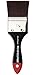 da Vinci Oil & Acrylic Series 5040 Top Acryl Paint Brush, Flat Mottler Red/Brown Synthetic with Plainwood Handle, Size 50