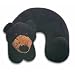 Black Bear Noodle Head Travel Pillow Plush