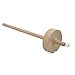 Finetoknow Drop Spindle Top Whorl Yarn Spin Hand Carved Wooden Tool Gift for Beginners