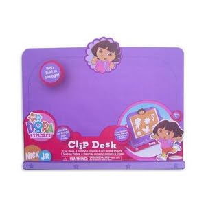 Jakks Pacific Flying Colors Dora The Explorer Activity Clip Desk by Jakks Pacific