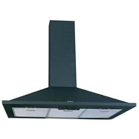 Air King VAL30BL 30-Inch Valencia Chimney Style Range Hood, Black