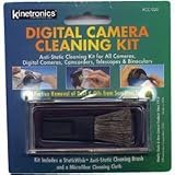 Kinetronics Digital Camera Cleaning Kit - contains: Cleaning Cloth and cleaning solution
