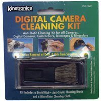 Kinetronics Digital Camera Cleaning Kit - contains: Cleaning Cloth and cleaning solution