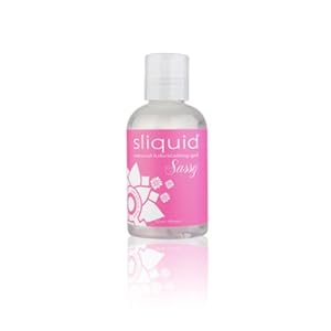 Sliquid Sassy Natural Lubricating Gel, Booty Formula, 4.2-Ounce Bottle (Packaging May Vary)