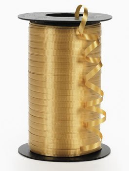Gold curling ribbon (1 roll)