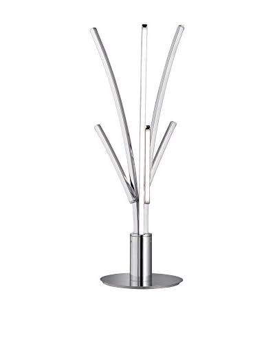 WOFI Lampada Da Tavolo LED Troy cromo