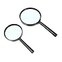 Magnifying Glasses - 4" Diameter w/ 3X Magnification & 3" w/ 5X Power
