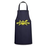 Spreadshirt Unisex Grill King Schürze