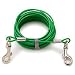 Basic Training Dog Tie-Out Cable Medium, For Dogs Under 50 lbs.