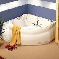 Maax 100041-000 Kashmir Corner Bathtub - 100041-000