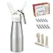 Siphon � chantilly professionnel, mousses et cr�mes - 500 ml + 10 cartouches incluses