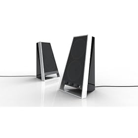 Altec Lansing Speakers for Computers/MP3 Players with Crystal-Clear Sound (Black)