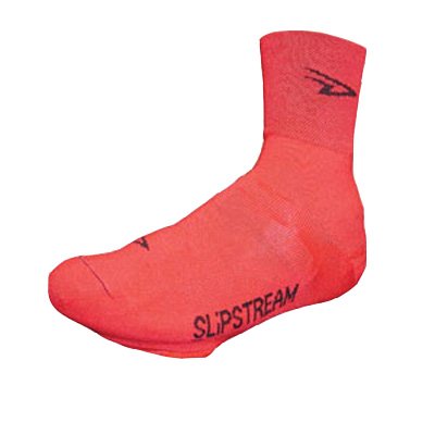 DeFeet Slipstream 4in D-Logo Red Cycling Shoe Covers - SSRD (S/M)