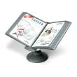 Desk Reference System,W/10 Panels,Nonexpandable,Graphite, Sold as 1 each